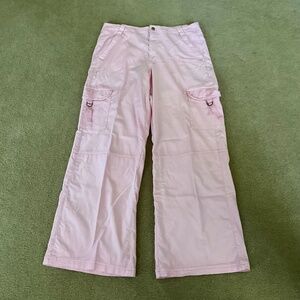 Pink Cargo Pants for Women